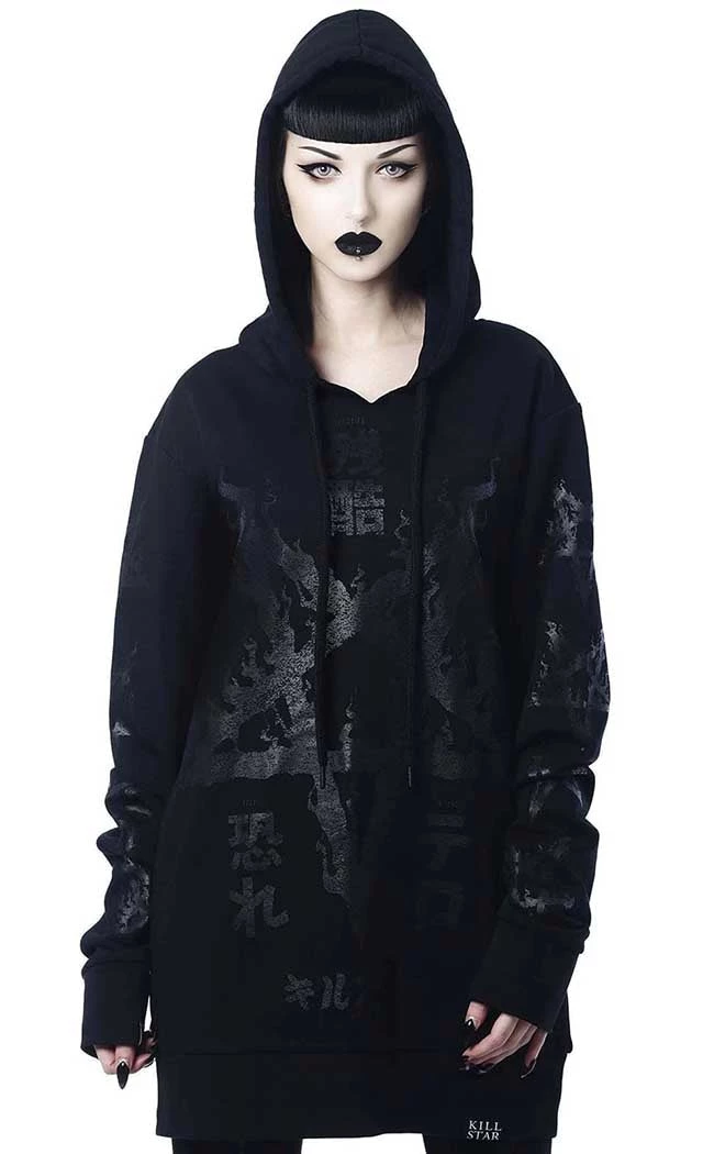 Hot Sale β Killstar Night Terror Oversized Hoodie π 3 Hot Sale β Killstar Night Terror Oversized Hoodie π - Image 3