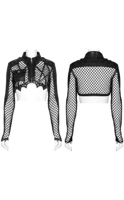 Best deal π Punk Rave Noctura Cropped Jacket π 15 Best deal π Punk Rave Noctura Cropped Jacket π -Gothic-clothing Shop Noctura Cropped Jacket Punk Rave 8 650x