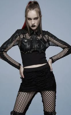 Best deal π Punk Rave Noctura Cropped Jacket π