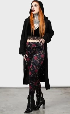 Hot Sale ⌛ Killstar Ora Leggings ❤️ -Gothic-clothing Shop Ora Leggings Killstar 3 650x