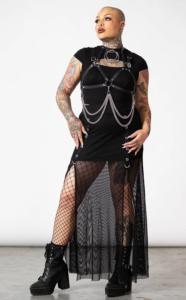 Brand new π₯° Killstar Paragon Fishnet Maxi π Skirt β€οΈ 2 Brand new π₯° Killstar Paragon Fishnet Maxi π Skirt β€οΈ - Image 2