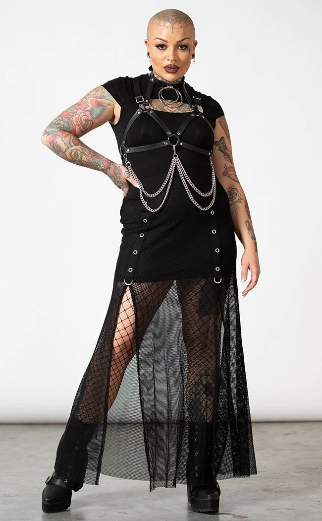 Brand new π₯° Killstar Paragon Fishnet Maxi π Skirt β€οΈ 1 Brand new π₯° Killstar Paragon Fishnet Maxi π Skirt β€οΈ