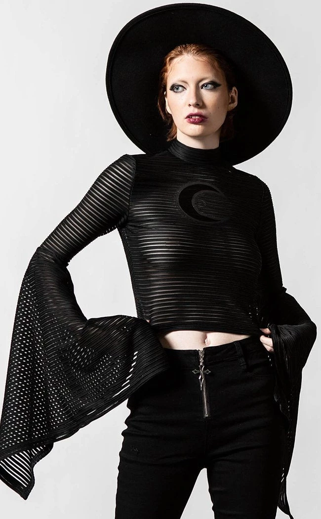 Hot Sale π Killstar Phases Striped Top β 3 Hot Sale π Killstar Phases Striped Top β - Image 3