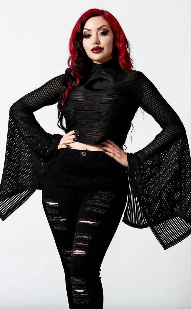 Hot Sale π Killstar Phases Striped Top β 1 Hot Sale π Killstar Phases Striped Top β