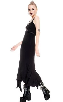 New 🎁 Killstar Phoenix Maxi 👗 Dress 😉 -Gothic-clothing Shop Phoenix Maxi Dress Killstar 4 650x