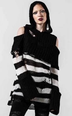 Budget π Killstar Poison Hooded Knit Sweater π