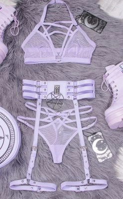 Brand new 𧨠Killstar Possess Me Fishnet Panty | Lilac ⨠5 Brand new 𧨠Killstar Possess Me Fishnet Panty | Lilac ⨠-Gothic-clothing Shop Possess Me Fishnet Panty Lilac Killstar 3 650x