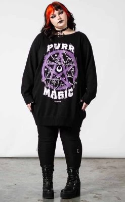 Best reviews of β Killstar Purr Magic Knit Sweater π 7 Best reviews of β Killstar Purr Magic Knit Sweater π -Gothic-clothing Shop Purr Magic Knit Sweater Killstar 3 650x