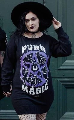 Best reviews of ⭐ Killstar Purr Magic Knit Sweater 🔔