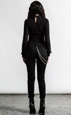 Best Sale π€© Killstar RIP Slash π Jeans β 7 Best Sale π€© Killstar RIP Slash π Jeans β -Gothic-clothing Shop RIP Slash Jeans Killstar 4 650x