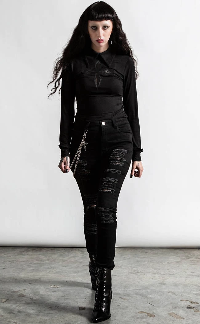 Best Sale π€© Killstar RIP Slash π Jeans β 1 Best Sale π€© Killstar RIP Slash π Jeans β