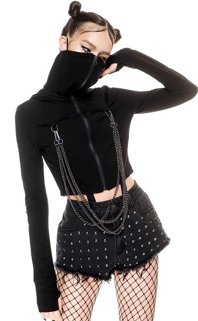 Best Sale ⌛ Killstar Rogue Masked Hoodie ⭐ 1 Best Sale ⌛ Killstar Rogue Masked Hoodie ⭐