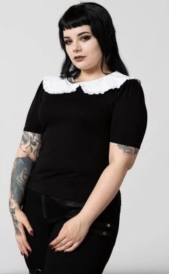 Deals 🛒 Killstar Ruby Lace Collar Top ❤️