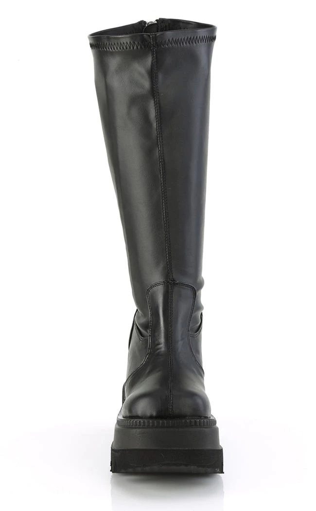 Best reviews of π Demonia SHAKER-65WC Black Vegan Leather Knee High Platform π₯Ύ Boots | Wide Calf π― 4 Best reviews of π Demonia SHAKER-65WC Black Vegan Leather Knee High Platform π₯Ύ Boots | Wide Calf π― - Image 4