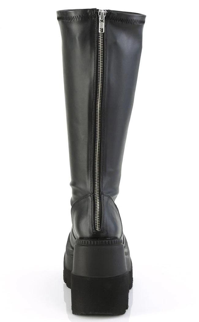 Best reviews of π Demonia SHAKER-65WC Black Vegan Leather Knee High Platform π₯Ύ Boots | Wide Calf π― 6 Best reviews of π Demonia SHAKER-65WC Black Vegan Leather Knee High Platform π₯Ύ Boots | Wide Calf π― - Image 6