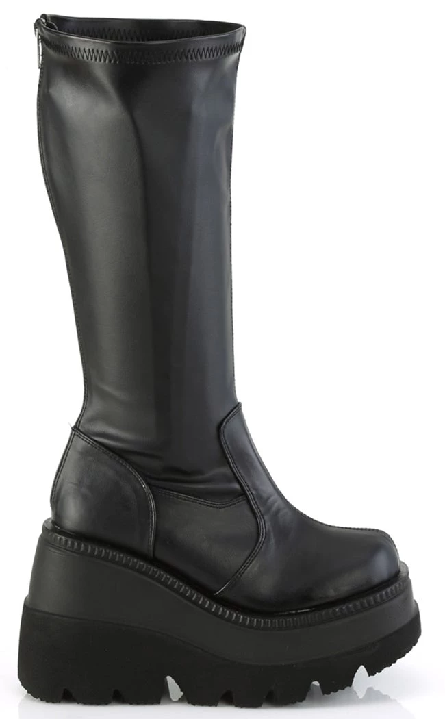Best reviews of π Demonia SHAKER-65WC Black Vegan Leather Knee High Platform π₯Ύ Boots | Wide Calf π― 7 Best reviews of π Demonia SHAKER-65WC Black Vegan Leather Knee High Platform π₯Ύ Boots | Wide Calf π― - Image 7
