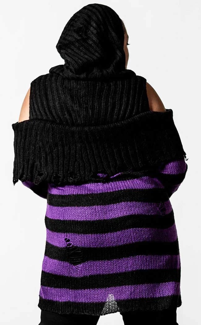 Cheap π― Killstar Salvia Hooded Knit Sweater π₯° 8 Cheap π― Killstar Salvia Hooded Knit Sweater π₯° - Image 8