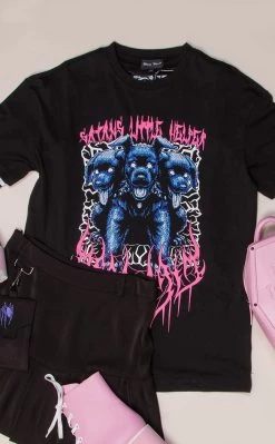 Outlet ⭐ Mary Wyatt Satan's Little Helper Oversized Tee ✔️ 9 Outlet ⭐ Mary Wyatt Satan's Little Helper Oversized Tee ✔️ -Gothic-clothing Shop Satans Little Helper Oversized Tee Mary Wyatt 5 650x