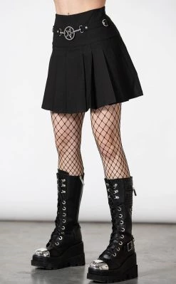 Deals π Killstar Scary Pleated π Skirt π 6 Deals π Killstar Scary Pleated π Skirt π -Gothic-clothing Shop Scary Pleated Skirt Killstar 3 650x