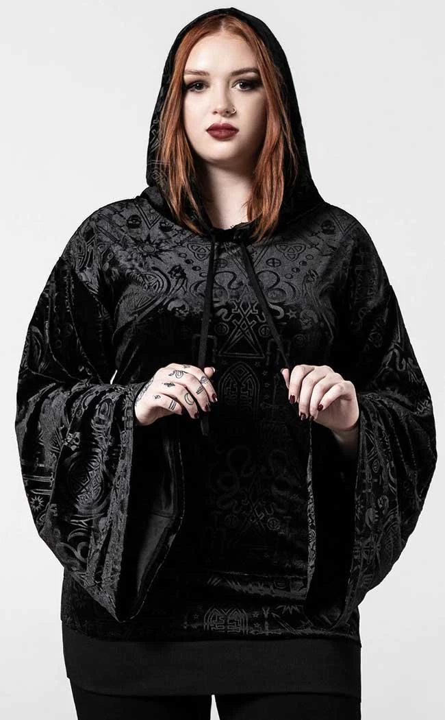 Promo 𧨠Killstar Secret Ceremonies Velvet Tunic ⨠3 Promo 𧨠Killstar Secret Ceremonies Velvet Tunic ⨠- Image 3