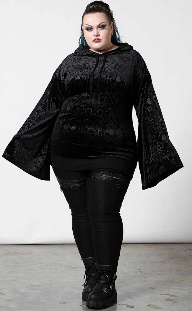 Promo 𧨠Killstar Secret Ceremonies Velvet Tunic ⨠5 Promo 𧨠Killstar Secret Ceremonies Velvet Tunic ⨠- Image 5