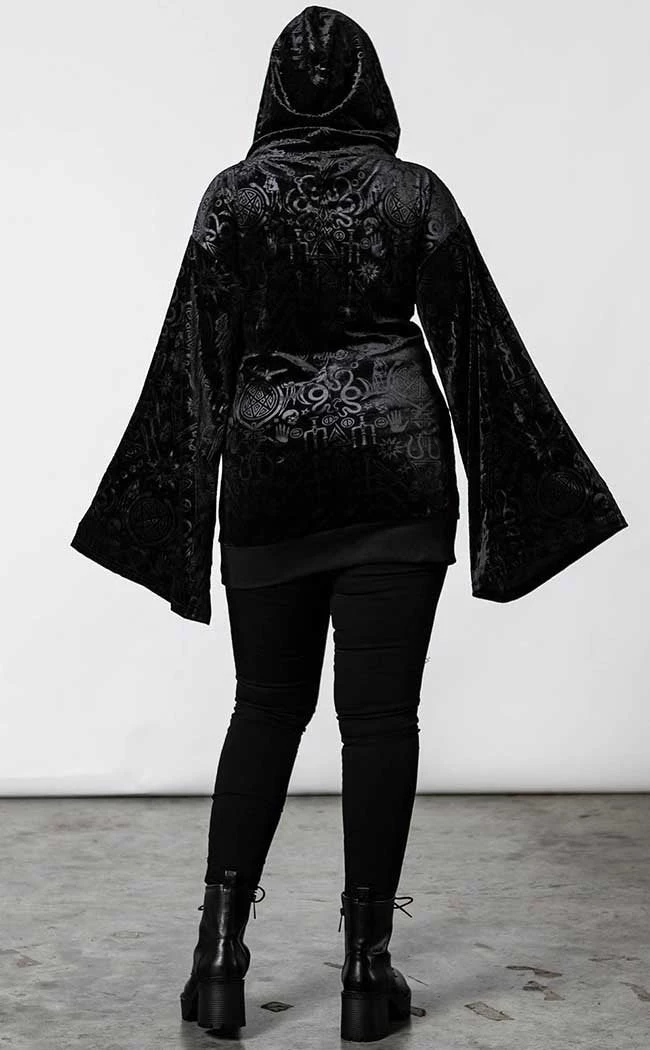 Promo 𧨠Killstar Secret Ceremonies Velvet Tunic ⨠6 Promo 𧨠Killstar Secret Ceremonies Velvet Tunic ⨠- Image 6