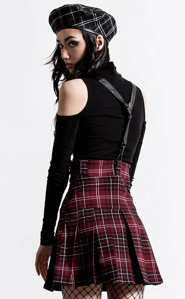 Hot Sale βοΈ Killstar Shadows Suspender Mini π Skirt | Blood Tartan π 6 Hot Sale βοΈ Killstar Shadows Suspender Mini π Skirt | Blood Tartan π - Image 6