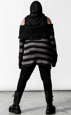 Top 10 π Killstar Shallow Grave Hooded Knit Sweater π€© 9 Top 10 π Killstar Shallow Grave Hooded Knit Sweater π€© -Gothic-clothing Shop Shallow Grave Hooded Knit Sweater Killstar 5 650x