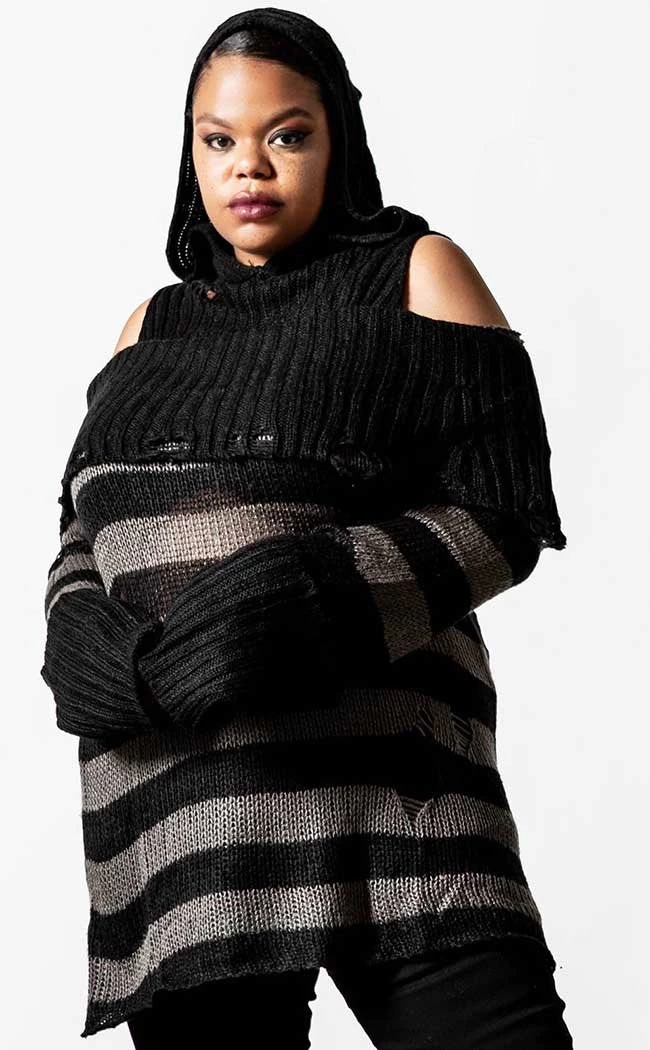 Top 10 π Killstar Shallow Grave Hooded Knit Sweater π€© 1 Top 10 π Killstar Shallow Grave Hooded Knit Sweater π€©