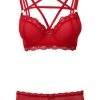 Deals ⭐ Killstar She Bites Lace Bra | Scarlet 👏
