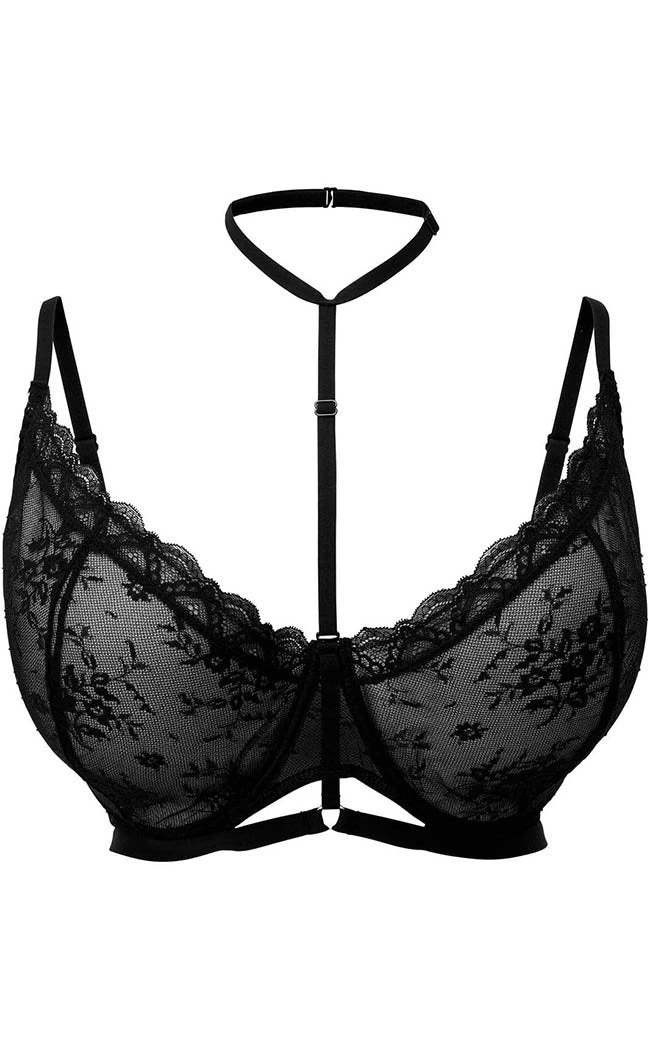 Best deal π Killstar Sheer Evil Bra | Black π― 2 Best deal π Killstar Sheer Evil Bra | Black π― - Image 2