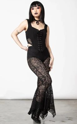 Best Sale π― Killstar Spectral Lure Bell Bottoms π