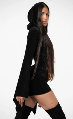 New π Killstar Spirit Of Slumber Hooded Playsuit β 10 New π Killstar Spirit Of Slumber Hooded Playsuit β -Gothic-clothing Shop Spirit of Slumber Hooded Playsuit Killstar 5 650x