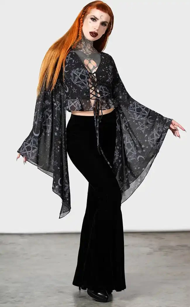 Cheapest 𧨠Killstar Starwitch Blouse π 2 Cheapest 𧨠Killstar Starwitch Blouse π - Image 2