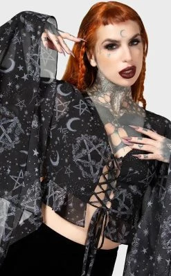 Cheapest 𧨠Killstar Starwitch Blouse π 9 Cheapest 𧨠Killstar Starwitch Blouse π -Gothic-clothing Shop Starwitch Blouse Killstar 4 650x