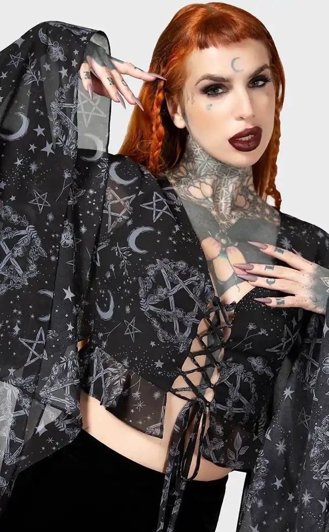 Cheapest 𧨠Killstar Starwitch Blouse π 4 Cheapest 𧨠Killstar Starwitch Blouse π - Image 4