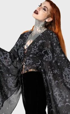 Cheapest 𧨠Killstar Starwitch Blouse π 10 Cheapest 𧨠Killstar Starwitch Blouse π -Gothic-clothing Shop Starwitch Blouse Killstar 5 650x