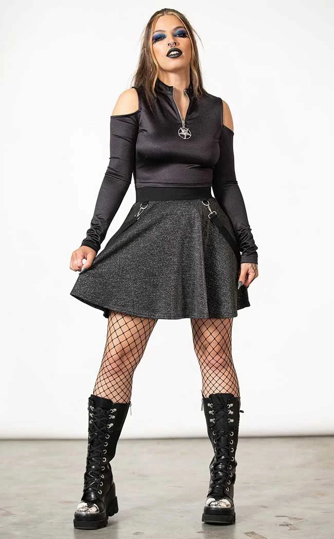 Promo βοΈ Killstar Studio 666 Skater π Skirt π€© 1 Promo βοΈ Killstar Studio 666 Skater π Skirt π€©