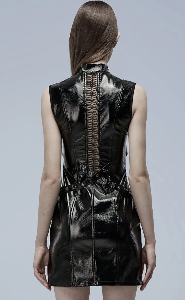 Brand new π Punk Rave Vertebrae Faux Leather π Dress β€οΈ 5 Brand new π Punk Rave Vertebrae Faux Leather π Dress β€οΈ - Image 5