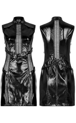 Brand new π Punk Rave Vertebrae Faux Leather π Dress β€οΈ 15 Brand new π Punk Rave Vertebrae Faux Leather π Dress β€οΈ -Gothic-clothing Shop Vertebrae Faux Leather Dress Punk Rave 8 650x