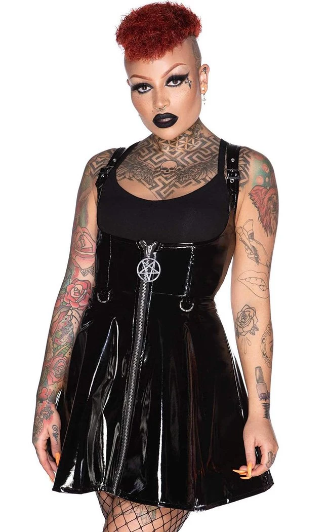 Cheapest π Killstar Vexellent Gloss Harness π Dress π 2 Cheapest π Killstar Vexellent Gloss Harness π Dress π - Image 2