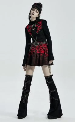 Best Sale π₯° Punk Rave Vicious Pleated π Skirt π