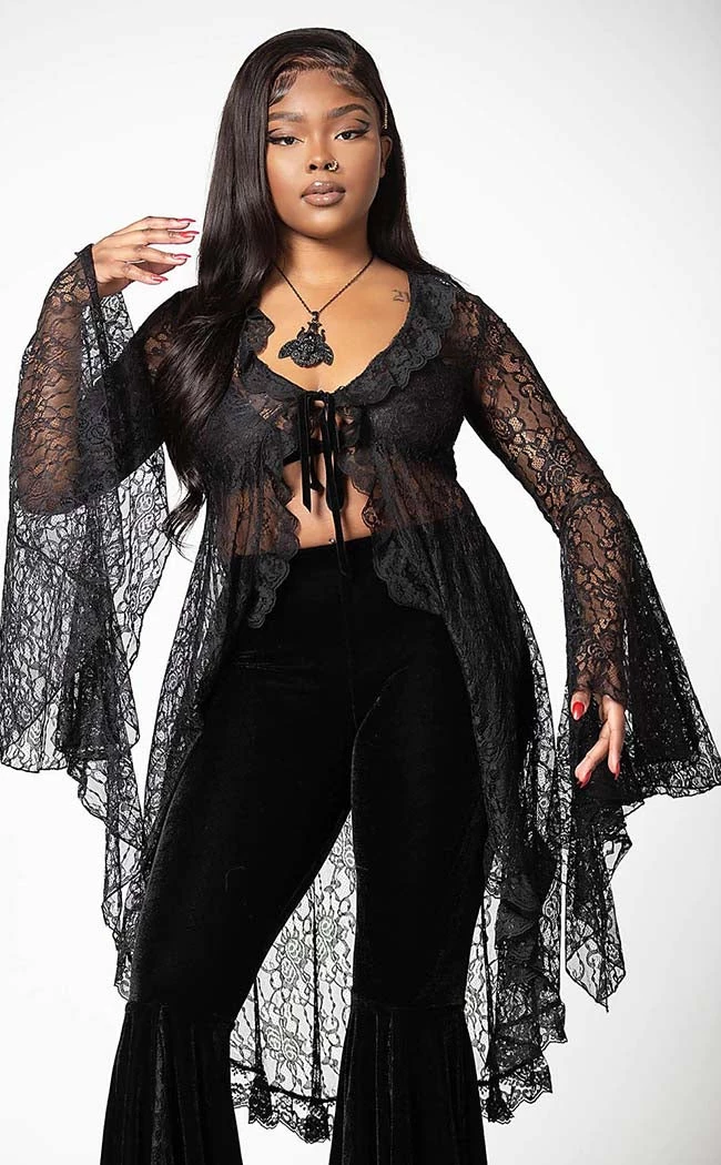 Buy π― Killstar Vilania Lace Duster π 2 Buy π― Killstar Vilania Lace Duster π - Image 2