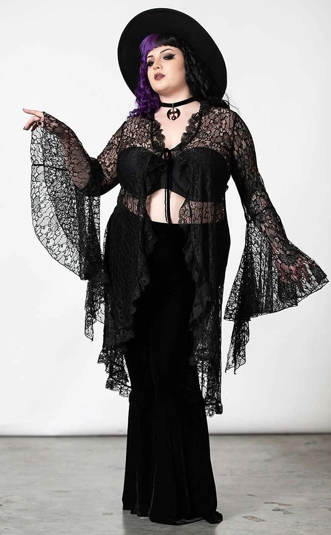 Buy π― Killstar Vilania Lace Duster π 3 Buy π― Killstar Vilania Lace Duster π - Image 3