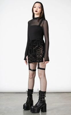 Best reviews of π Killstar Warez Mesh Suspender π Skirt π 6 Best reviews of π Killstar Warez Mesh Suspender π Skirt π -Gothic-clothing Shop Warez Mesh Suspender Skirt Killstar 3 650x