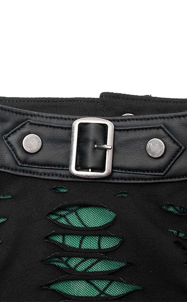 Cheap π Punk Rave Wicked Weave Harness π Dress | Black & Green β€οΈ 5 Cheap π Punk Rave Wicked Weave Harness π Dress | Black & Green β€οΈ - Image 5