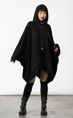Gothic-clothing Shop -Gothic-clothing Shop Wings of Night Poncho Killstar 2 650x